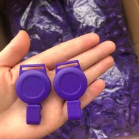 En gros usine, porte-badge rétractable Yoyo durable avec logo personnalisé, largeur 3,2 cm, longueur 60 cm, boucle télescopique facile à tirer, avec cordon de suspension