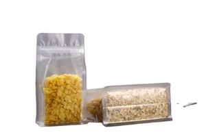 8 lato Trasparente Stand Up PET VMPET PE Materiale Trasparente Borse Otto Lati di Tenuta di Plastica di Imballaggio Flessibile - Product Image 5