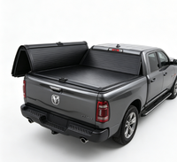 Couverture de benne rétractable robuste en aluminium de qualité supérieure, imperméable et à profil bas pour Dodge Ram 1500 Pickup Truck