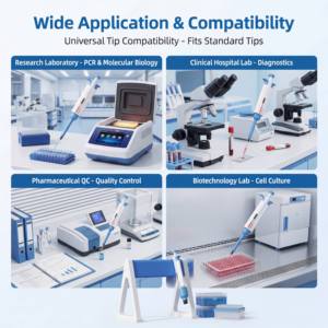 Pipeta Microscópica com Suporte, Série Single Top Pette, Pipeta de Canal Único para Manuseio Preciso de Líquidos em Aplicações Profissionais - Product Image 6