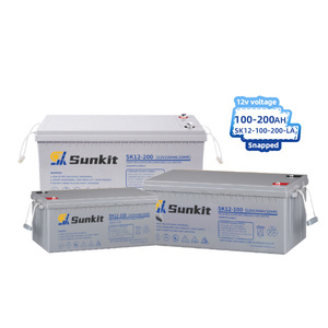 Sunkit <b>12V</b> 100Ah Lead-acid <b>Deep</b> <b>Cycle</b> <b>Battery</b> Wholesale - Solar Power & UPS Backup, <b>12V</b> 100Ah Storage Solution - Product Image 4