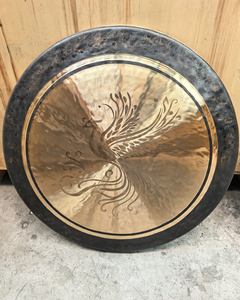 Gong Chau fait main de 70 à 85 cm pour la méditation et la sonothérapie - Product Image 2