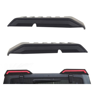 Aileron arrière pour Jeep Wrangler JK JL, barre lumineuse LED montée sur le toit, spoiler modifié, spécifications US/UE - Product Image 1
