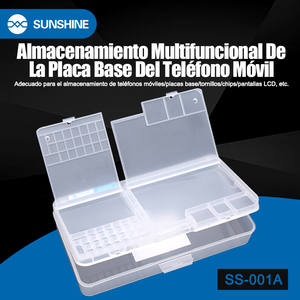 Boîte de rangement <span class=keywords><strong>SUNSHINE</strong></span> SS-001A pour composants de carte mère, outils d'ouverture de smartphone, collecteur pour réparation de cartes mères - Product Image 2