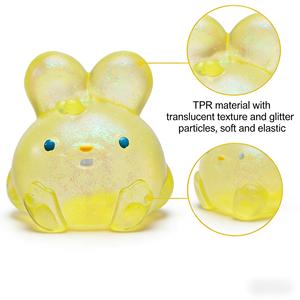 HY 2026 Nouveau Jouet Lapin Mignon à Presser Needoh, Jouet Anti-Stress à Rebond Lent - Product Image 4