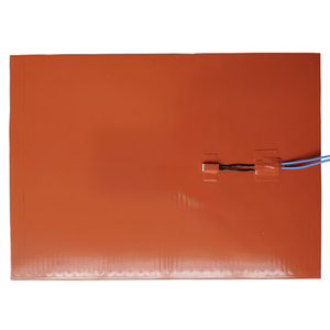 แผ่นทำความร้อนซิลิโคน CE สำหรับเครื่องทำความสะอาดอัลตราโซนิก 220V พร้อมกาว 1000W ทนความร้อนสูง - Product Image 3