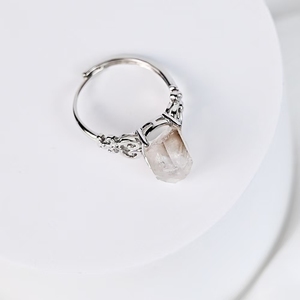 Оптовая цена Herkimer бриллиантовое кольцо исцеляющий камень FengShui Кристалл кварц резьба для подарка - Product Image 3