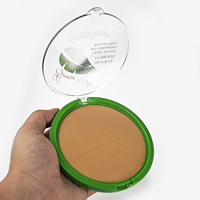 Vente en gros OEM Poudre compacte pressée Big Siza 3 teintes de maquillage complet pour peau foncée