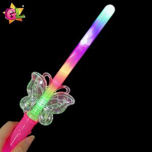 NUEVO Producto 2025 Juguetes Luminosos Varita <span class=keywords><strong>de</strong></span> Mariposa Luminosa 7 Luces LED <span class=keywords><strong>de</strong></span> Mariposa Sable <span class=keywords><strong>de</strong></span> Luz Intermitente Palo Luminoso Espada <span class=keywords><strong>de</strong></span> Juguete Genial para Niños - Product Image 3