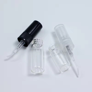 Mini Botella de Perfume de Muestra, 2ml 3ml 5ml 10ml, Atomizador de Perfume Vacío Transparente, Tubo de Vidrio, Envase para Aceite - Product Image 5