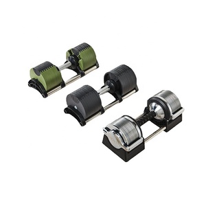 Bộ Quả Tạ Bán Buôn Bộ Quả Tạ 32Kg Thông Minh Có Thể Điều Chỉnh Bằng Thép Crôm - Product Image 4