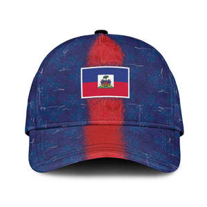 Cappellino da Baseball <span class=keywords><strong>di</strong></span> Alta Qualità con Bandiera Haitiana e Mappa Stampata in 3D, Versioni per Uomo e Donna in Stile Casual - Product Image 3