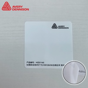 Material de Etiquetas Adhesivas Acrílicas Permanentes para Troquelado <span class=keywords><strong>Avery</strong></span> <span class=keywords><strong>Dennison</strong></span> MZS1145, Etiquetas Industriales Duraderas, Material de Etiquetas PET - Product Image 1