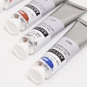 Peintures à l'huile non toxiques en gros pour travaux d'art promotionnels, ensemble de peinture à l'huile de 46 ml pour toile et papier pour étudiants - Product Image 1