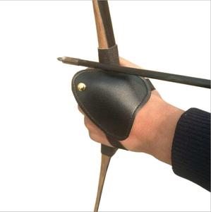 Protector de microfibra y PU para dedos, herramienta de protección para arco y flecha, tiro con arco, conveniente de usar - Product Image 6