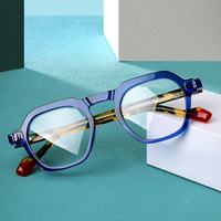 Monture optique classique en acétate à monture complète, design de luxe, verres de prescription laminés pour myopie, lunettes unisexe pour hommes et femmes, utilisation en extérieur