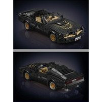 1557 pièces de blocs de construction en plastique Supercar, kit de modèle de voiture de sport statique, jouet DIY, cadeau de collection pour adolescents et adultes