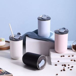 Venta al por Mayor de Termos de Acero Inoxidable 304 de 300 ml, Tazas de Café Metálicas con Logotipo Personalizado, Tazas con Tapa y Termos para Agua - Product Image 2