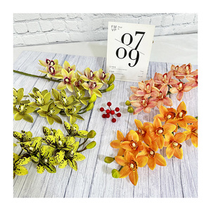 ดอกกล้วยไม้เทียม MJ Single 10 หัว รุ่น Tiger Orchid สินค้าใหม่ อเนกประสงค์ คุ้มค่า คุณภาพสูง สีสันสดใส - Product Image 3