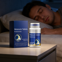 Comprimés de mélatonine OEM ODM en marque privée avec vitamine B6 pour un sommeil réparateur et l'amélioration de la mémoire – Complément alimentaire pour adultes