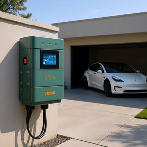 Chargeur EV Vevor Smart 11,5 kW 240V niveau 2 intérieur/extérieur avec câble TPE de 24 pieds pour la recharge de véhicules électriques - Product Image 2