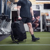 Nouveauté 2026 Sac de sport personnalisé avec logo OEM, durable, portable, résistant à l'eau, grand sac de sport pour hommes