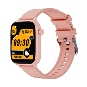 Montre connectée X12 pour hommes et femmes, étanche IP68, tracker d'activité physique, fonction de réponse aux appels, système d'exploitation Android, montre carrée <span class=keywords><strong>Samat</strong></span> - Product Image 1