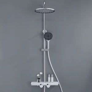 <span class=keywords><strong>Colonne</strong></span> <span class=keywords><strong>de</strong></span> douche professionnelle à trois voies avec étagère intégrée et fonction <span class=keywords><strong>de</strong></span> mémoire <span class=keywords><strong>de</strong></span> température pour installations <span class=keywords><strong>de</strong></span> spa - Product Image 4