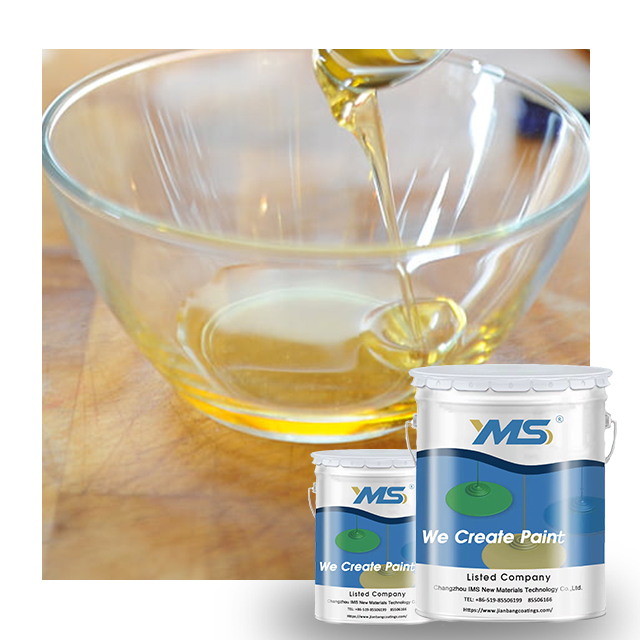 Highly Effective Transparent Thin Layer Antirust Oil Paint Excellent Rust Protection Made of Epoxy Soft Film Brush Application