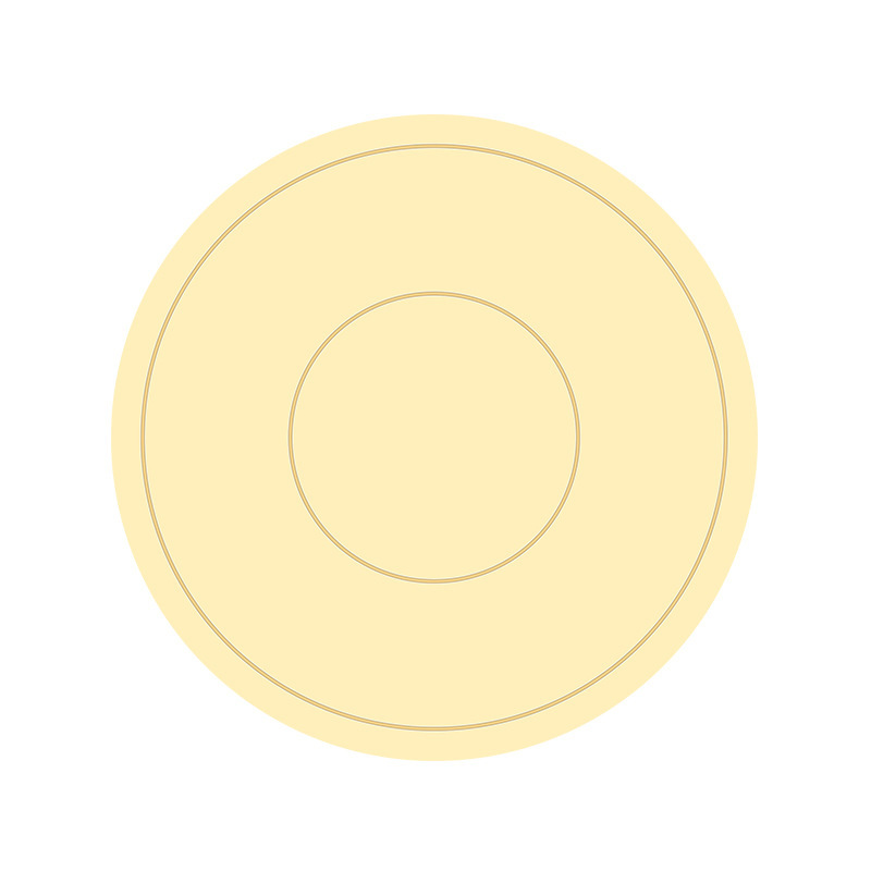Jaune d'oeuf 16CM jaune