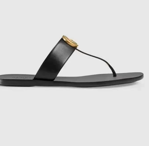 รองเท้าแตะ Gocci Platform Flat <span class=keywords><strong>GG</strong></span> สำหรับผู้หญิง สวมใส่สบาย หรูหรา เหมาะสำหรับใส่กลางแจ้ง กันลื่น สำหรับฤดูร้อน/ฤดูใบไม้ร่วง - Product Image 6