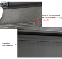 Accessoires de voiture, couvre-bagages arrière rétractable pour Benz ML350 2012-2019 et GLE W166 2015-2019, couvre-bagages A1668100501