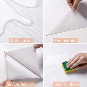 Épaissir le bois Grain plancher autocollant PVC vinyle sol autocollant auto-adhésif étanche carrelage autocollant décor à la maison <span class=keywords><strong>Film</strong></span> de protection - Product Image 2