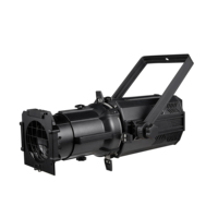 Projecteur LED Leko 200W pour studio, théâtre, église, équipement d'éclairage, blanc froid/chaud 2-en-1, projecteur Fresnel LED pour scène