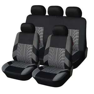 Yimanjuny — housses de sièges de voiture universelles, couvre-siège pour automobiliste, ensemble complet en tissu Polyester, pour les banquettes avant et arrière