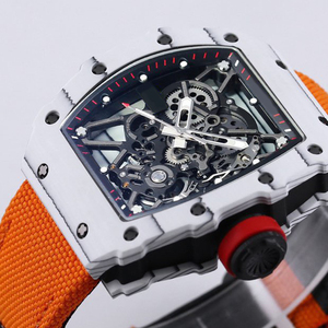 เคสคาร์บอนไฟเบอร์สุดหรูพร้อมคุณสมบัติเรืองแสง นาฬิกาข้อมือผู้ชายระบบจักรกลอัตโนมัติเต็มรูปแบบ กันน้ำ สำหรับนักธุรกิจ - Product Image 2