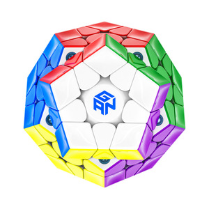 <span class=keywords><strong>Gan</strong></span> Five Magic Cube 2ème génération, forme irrégulière dodécédrique, face diamantée mate grise, puzzle magnétique de vitesse pour adolescents - Product Image 2