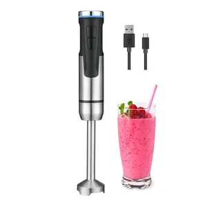New Multi-Purpose Cordless Electric Juicer Smoothie And Food Mixer Immersion Blender Cordless Hand Blender