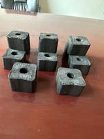 Machine à briquettes de charbon de bois FireMax Green Square Black - Utilisation pour barbecue, haute valeur calorifique 8500, faible teneur en cendres 5%