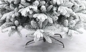 Wholesale Luxury Snow Flocking Christmas Tree Automatic Tree Suitable For Home Shopping Mall Party Decoration