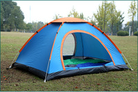 Tente de camping gonflable 1-2 personnes pour glamping, imperméable en Oxford, idéale pour la randonnée en famille en extérieur, structure à une chambre - Offre Spéciale