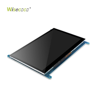 Écran LCD Raspberry Pi personnalisé de 7 pouces 1024*600 IPS compatible avec un module d'écran tactile capacitif USB avec pilote de contrôleur
