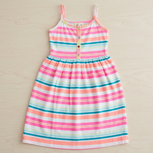 Niña de algodón sin mangas verano vestido de verano patrón impreso Jersey faldas Listo para envío - Product Image 3
