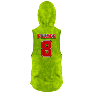 Tenues de football 7v7 sur mesure, fabrication professionnelle, produit de qualité supérieure, style sans manches, légères, pour le sport. - Product Image 3