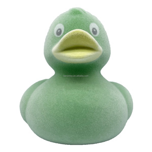 Đống phủ cao su vịt quảng cáo biểu tượng tùy chỉnh <span class=keywords><strong>Ducky</strong></span> tắm đồ chơi 8cm các loại màu xanh duckie Float Squeaky Đen badeente - Product Image 4