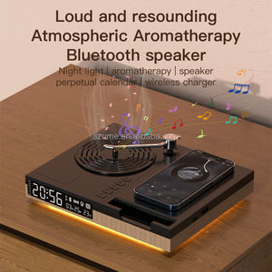 Altavoz con Carga Inalámbrica Rápida de 15W, Certificado ROHS, Difusor de Aroma, Calendario Perpetuo Digital HD Electrónico - Product Image 6