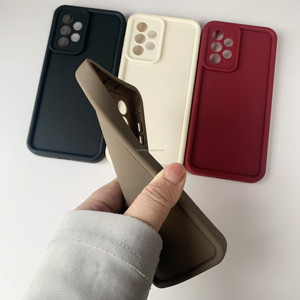 Màu Rắn TPU Điện Thoại Trường Hợp Đối Với Samsung A33 Máy Ảnh Bảo Vệ Mềm Điện Thoại Di Động Bìa Hỗ Trợ Mô Hình In Ấn Samsung Điện Thoại Trường Hợp - Product Image 4