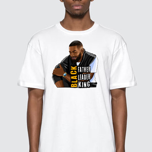 Personalización Black Father Black King Heat DTF Transferencia <span class=keywords><strong>de</strong></span> impresión <span class=keywords><strong>para</strong></span> camiseta - Product Image 6