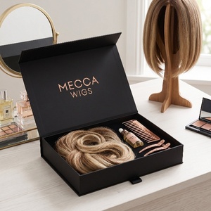 Caja para Pelucas Personalizada, Directo de Fábrica, OEM ODM, Empaque de Lujo para Extensiones de Cabello, Pelucas y Productos de Belleza - Product Image 3