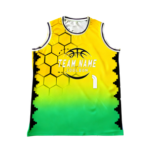 Maglia da basket personalizzata all'ingrosso nuova maglia di sublimazione di Design per bambini giovani taglie forti per bambini di età - Product Image 3